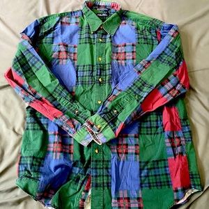 Nautica patchwork Xl flannel